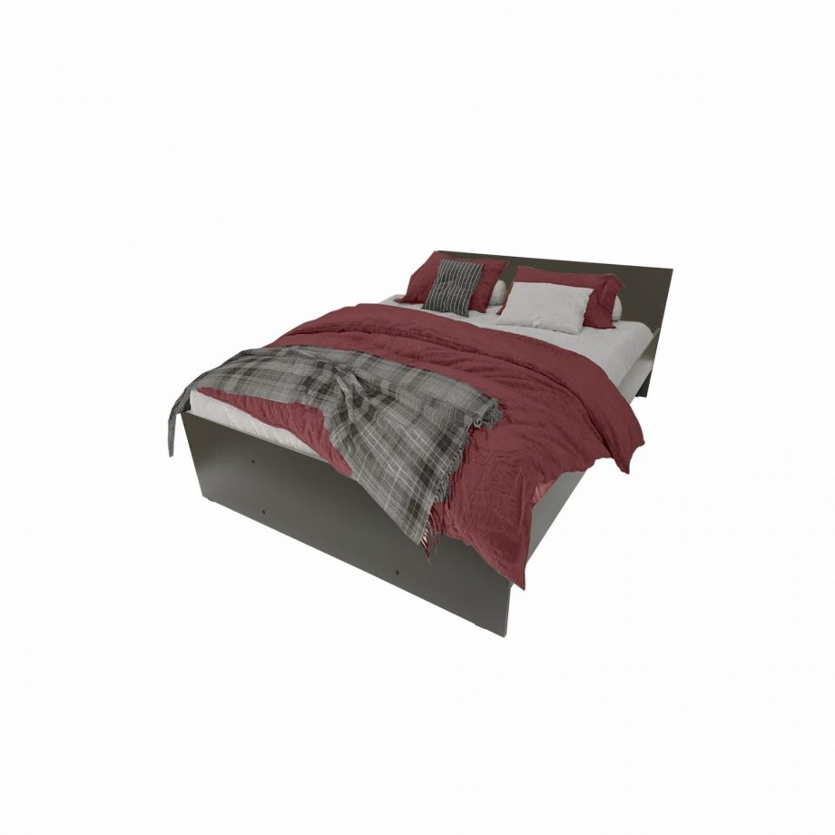 Двуспальная кровать Милано 140 графит