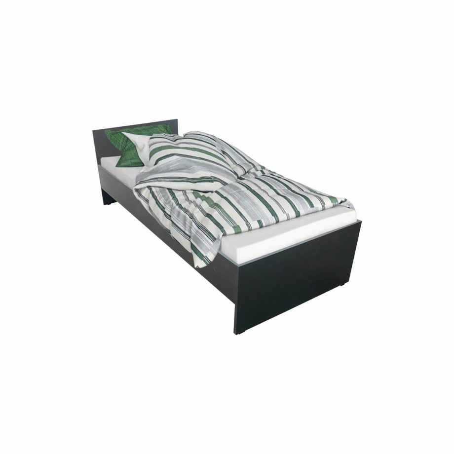 Односпальная кровать Милано 85 графит