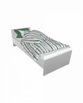Односпальная кровать Милано 85 белый
