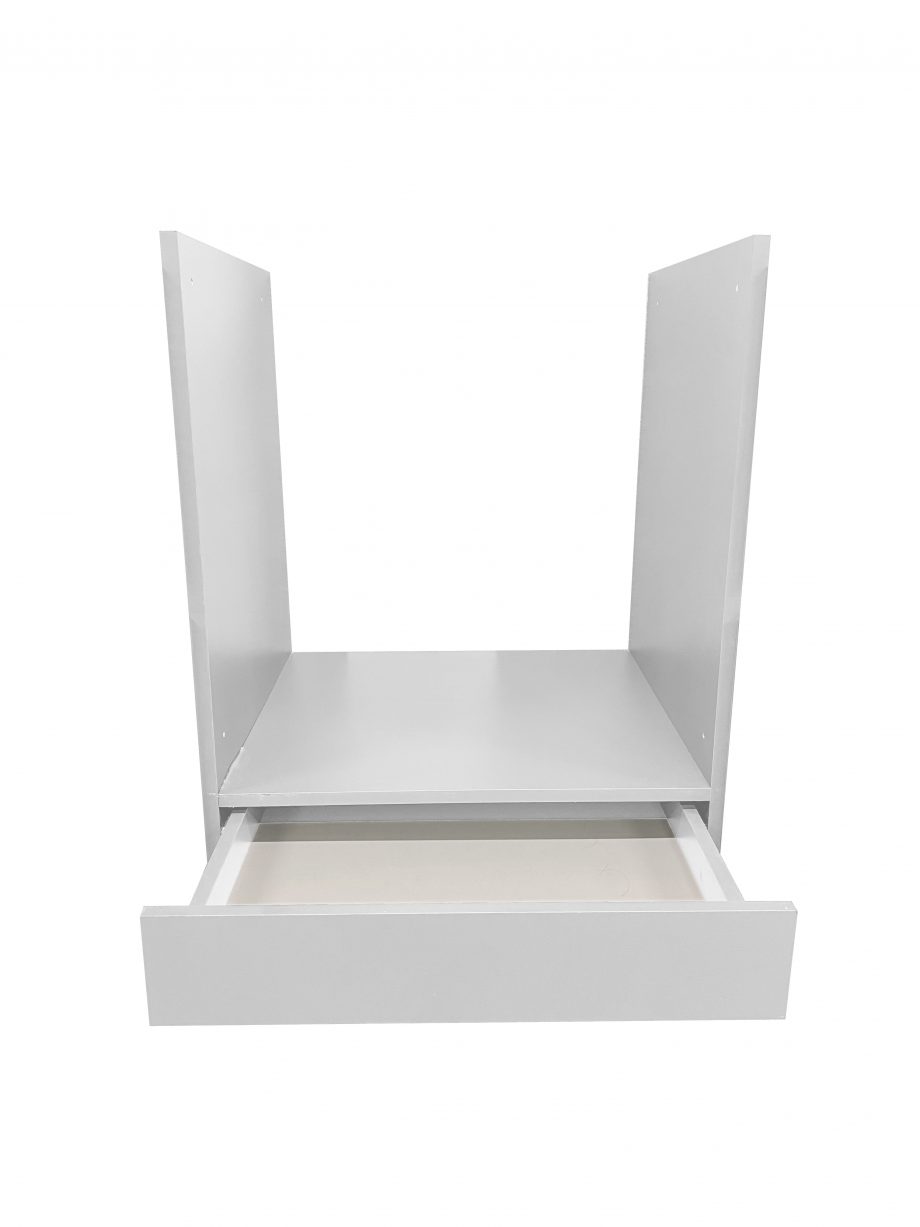 Кухонный модуль бостон для духового шкафа белый